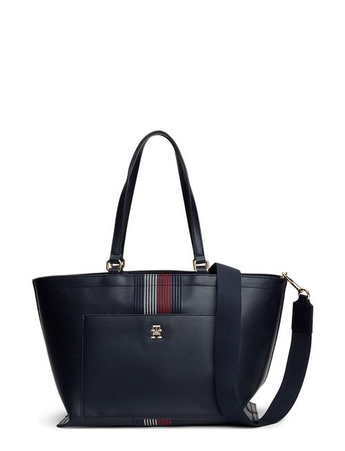 Se Tommy Hilfiger Th Distinct Tote Corp Tommy Hilfiger Navy ved Booztlet