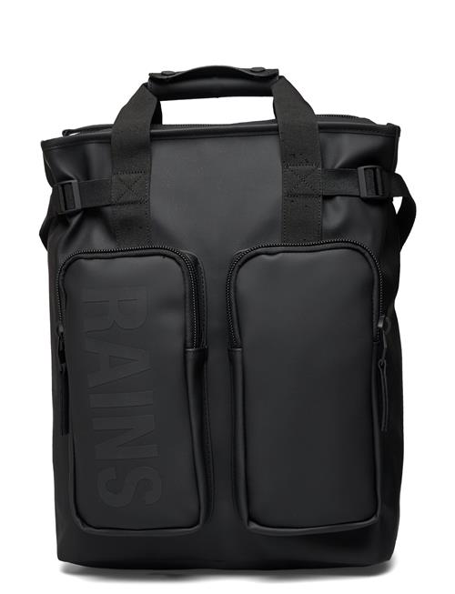 Rains Texel Tote Backpack W3 Rains Black