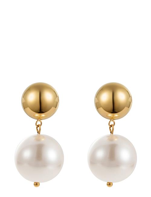 By Jolima Jolie Pearl Earring By Jolima Gold