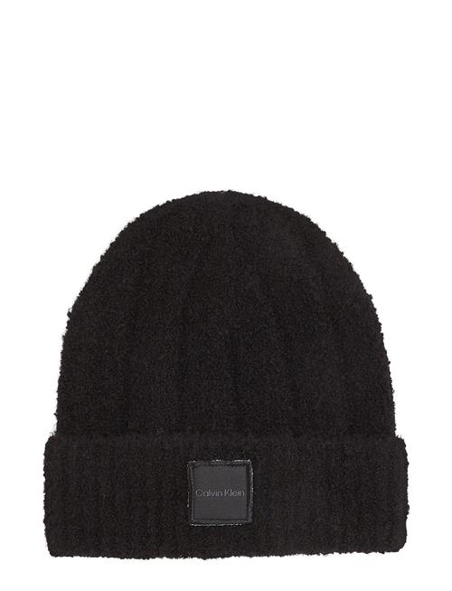 Calvin Klein Modern Patch Chunky Beanie Calvin Klein Black