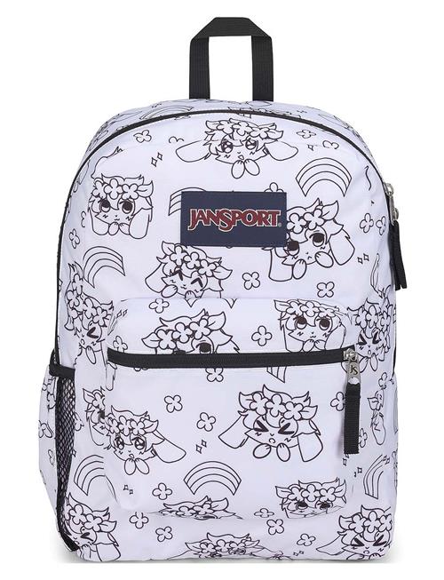 JanSport Cross Town Anime Emotions JanSport White