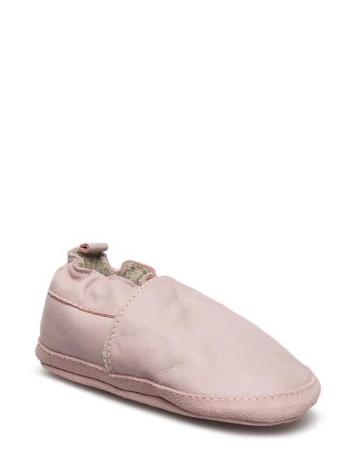 Melton Solid Leather Slippers Melton Pink