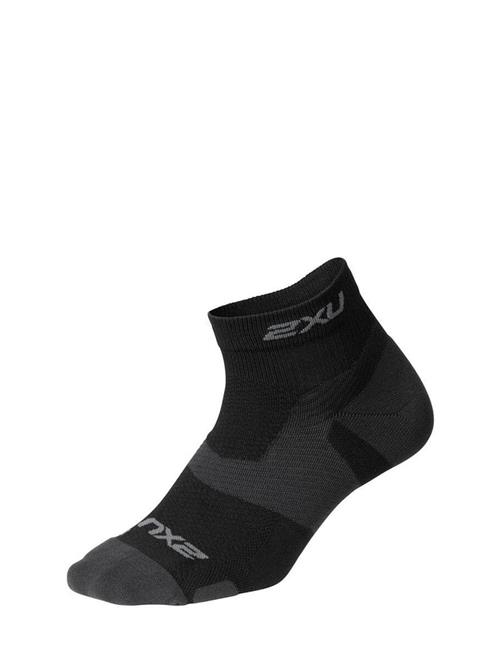 2XU Vectr Light Cushion 1/4 Crew Socks 2XU Black