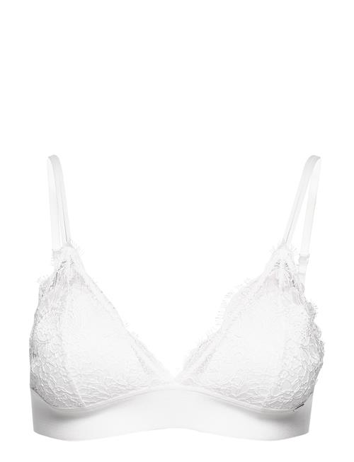 Lindex Bra Nora Triangle Bralette Lindex White