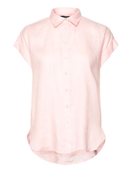 Lauren Ralph Lauren Linen Dolman-Sleeve Shirt Lauren Ralph Lauren Pink