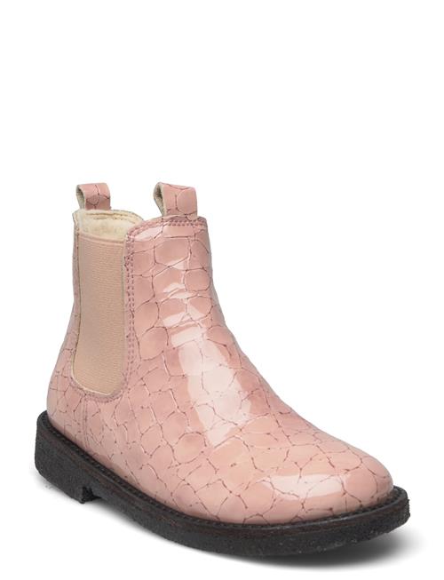 ANGULUS Booties - Flat - With Elastic ANGULUS Pink