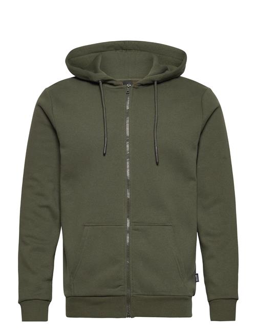 ONLY & SONS Onsceres Zip Thr. Hoodie Sweat Noos ONLY & SONS Green