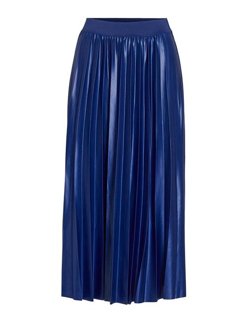 Vila Vinitban Midi Skirt - Noos Vila Blue