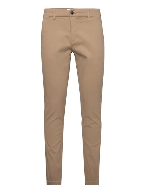 Se Lindbergh Superflex Chino Pants Lindbergh Beige ved Booztlet