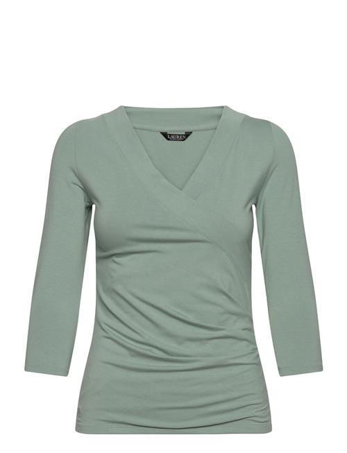 Lauren Ralph Lauren Rayon Spandex Jrsy-3\4-Knt Lauren Ralph Lauren Green