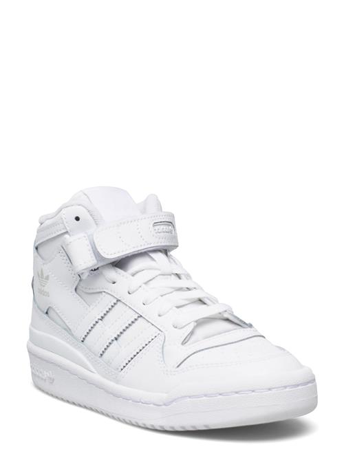 Se adidas Originals Forum Mid J Adidas Originals White ved Booztlet