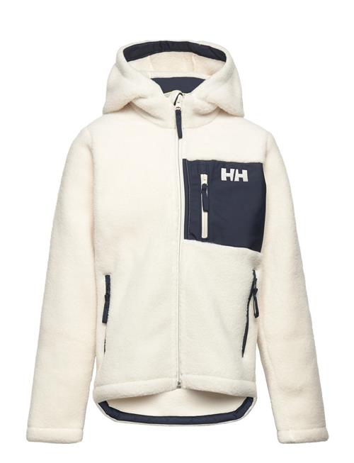 Se Helly Hansen Jr Champ Pile Jacket Helly Hansen Cream ved Booztlet