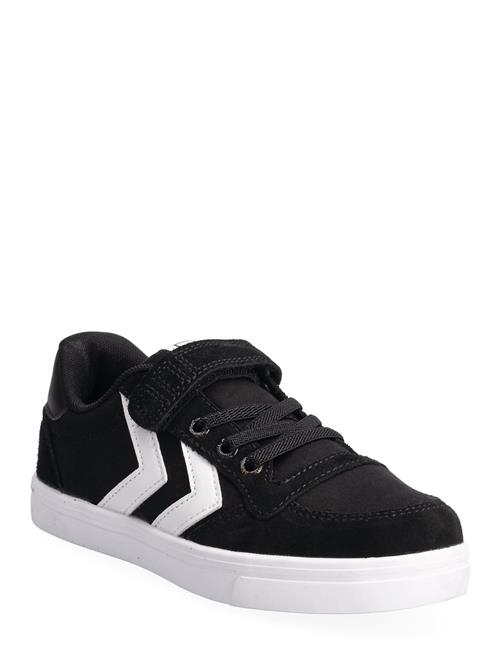 Se Hummel Slimmer Stadil Low Jr Hummel Black ved Booztlet