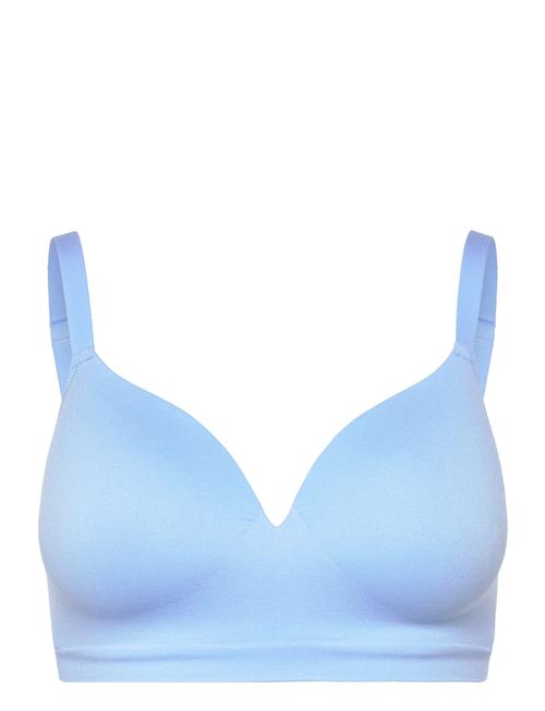 Lindex Bra Flora Seamless Lindex Blue