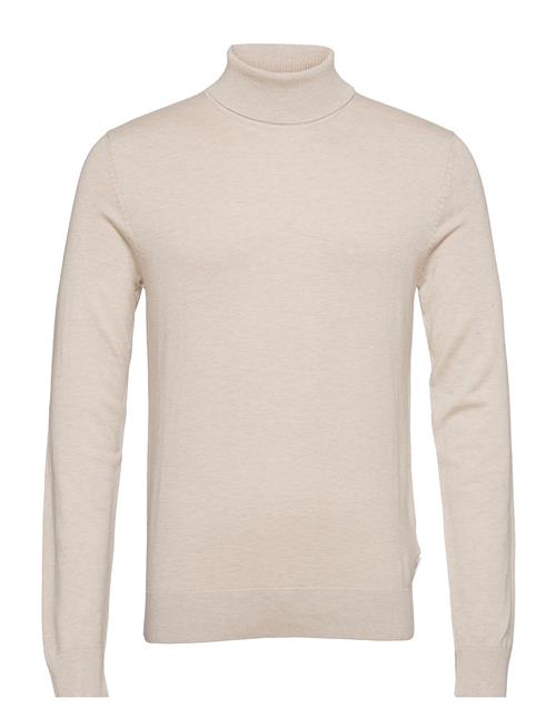 Lindbergh Mélange Roll Neck Knit Lindbergh Cream