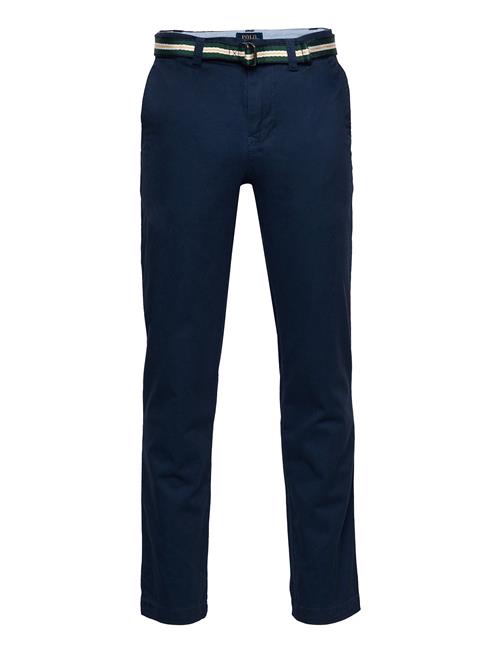 Se Ralph Lauren Kids Slim Fit Flex Abrasion Twill Pant Ralph Lauren Kids Blue ved Booztlet