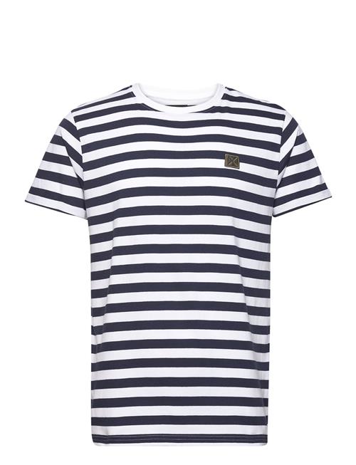 Clean Cut Copenhagen Basic Striped Tee Ss Clean Cut Copenhagen White