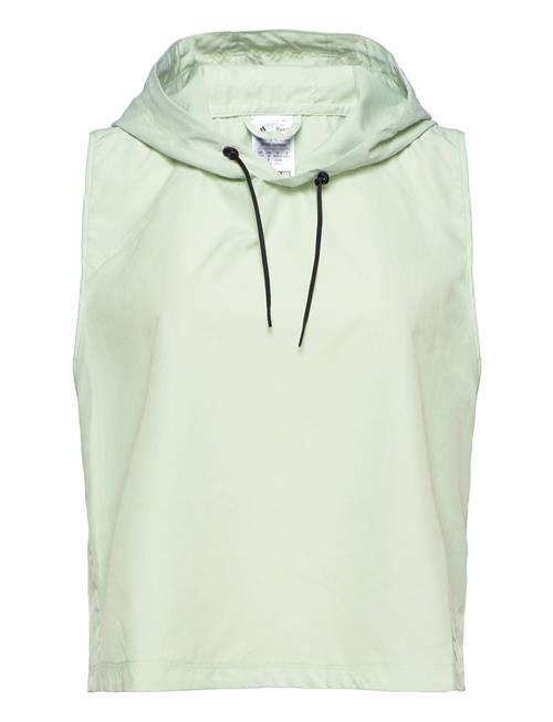 Se adidas Sportswear Parley Run For The Oceans Hooded Top Adidas Sportswear Green ved Booztlet