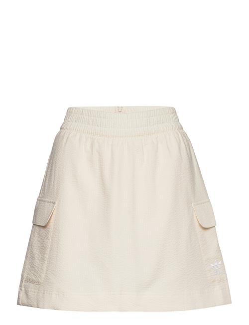 adidas Originals Adicolor Classics Poplin Skirt Adidas Originals Cream