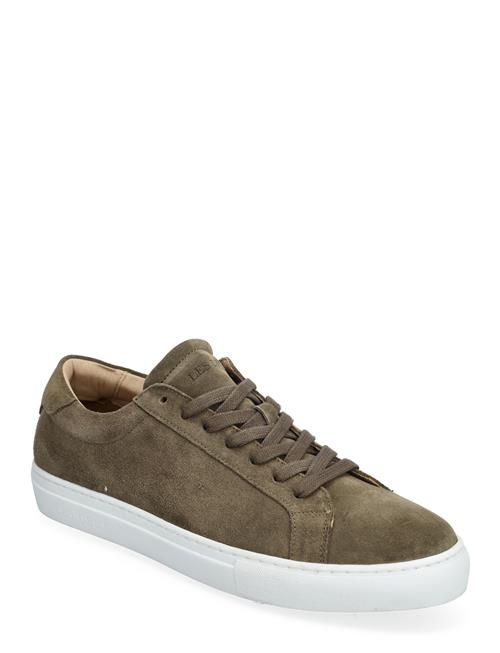 Les Deux Theodor Suede Sneaker Les Deux Khaki