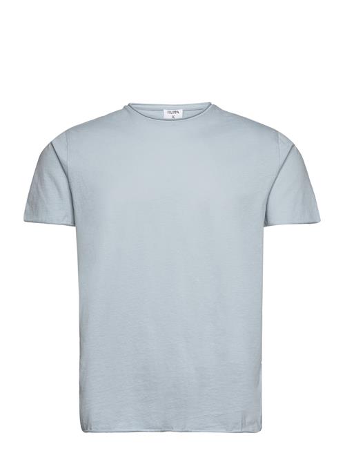 Filippa K Roll Neck Tee Filippa K Blue