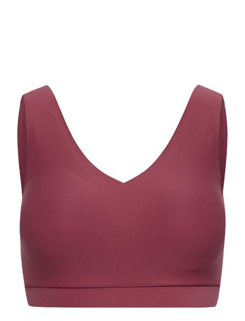 Soft Stretch Padded V-Neck Top CHANTELLE Pink