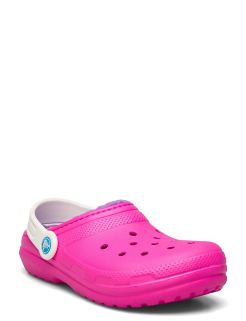 Se Classic Lined Clog K Crocs Pink ved Booztlet