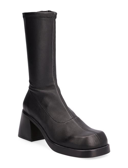 Se MIISTA Elke Black Stretch Boots MIISTA Black ved Booztlet