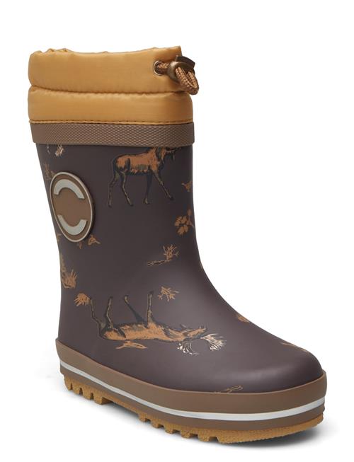 Se mikk-line Winter Wellies Mikk-line Brown ved Booztlet