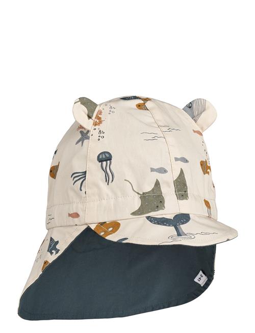 Gorm Reversible Sun Hat With Ears Liewood Patterned