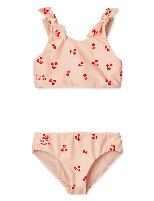 Liewood Bow Printed Bikini Set Liewood Pink