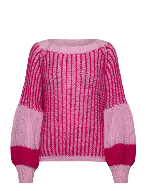 Se Noella Liana Knit Sweater Noella Pink ved Booztlet