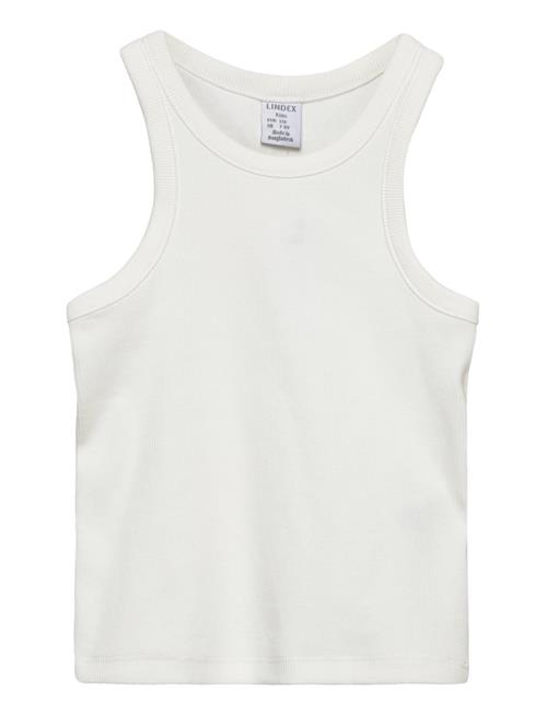 Lindex Tank Top Rib Lindex White