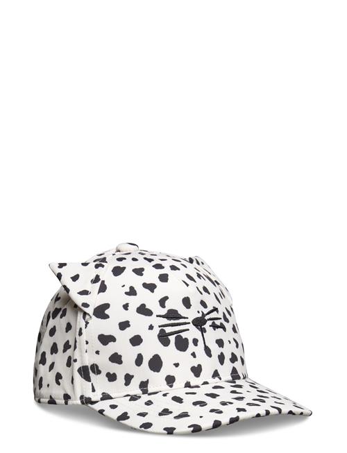 Lindex Cap Roundpeak Cat 3D Lindex White