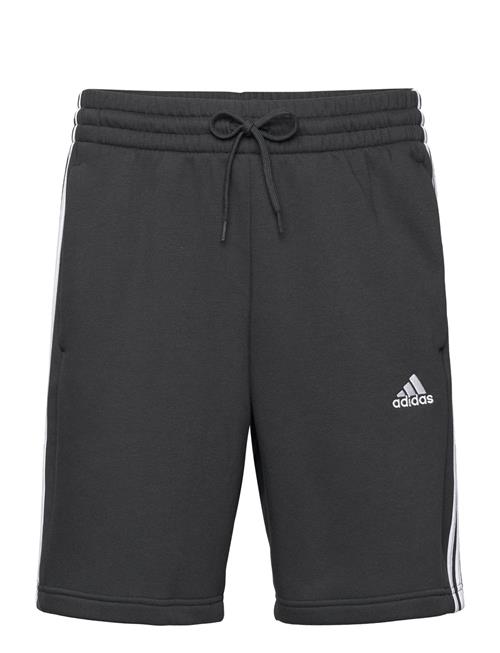 Essentials Fleece 3-Stripes Shorts Adidas Sportswear Black