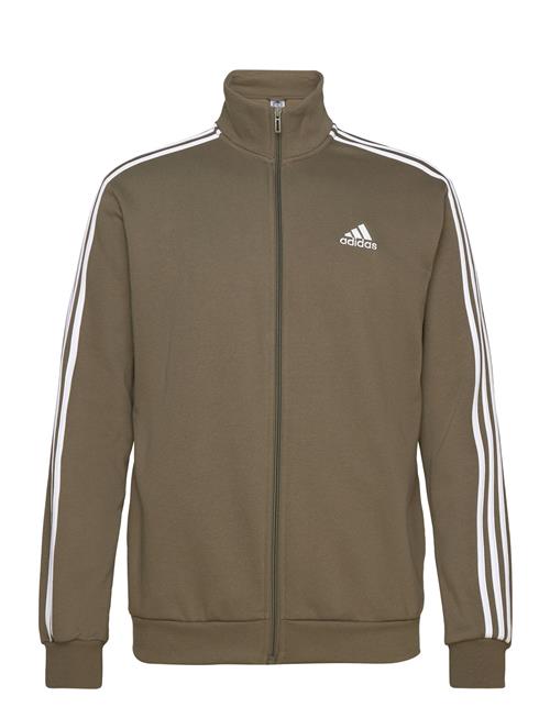 Se adidas Sportswear M 3S Fl Tt Ts Adidas Sportswear Khaki ved Booztlet