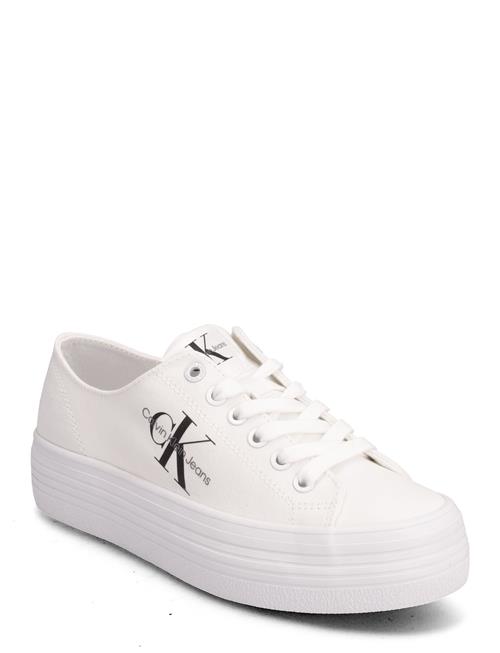 Calvin Klein Vulc Flatform Essential Mono Calvin Klein White