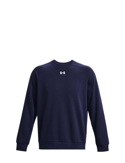 Se Under Armour Ua Rival Fleece Crew Under Armour Navy ved Booztlet