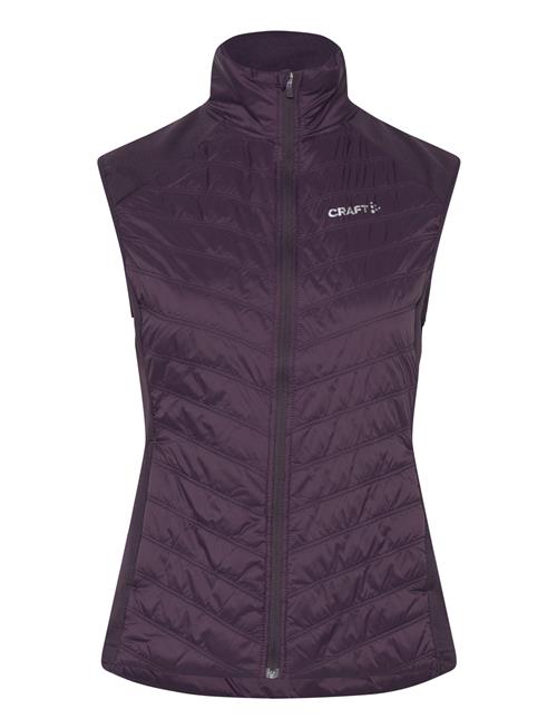 Adv Essence Warm Vest W Craft Purple