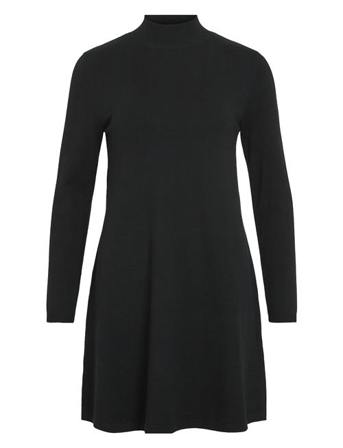 Vila Vicomfy A-Line Rollneck Knit Dress/Pb/1 Vila Black