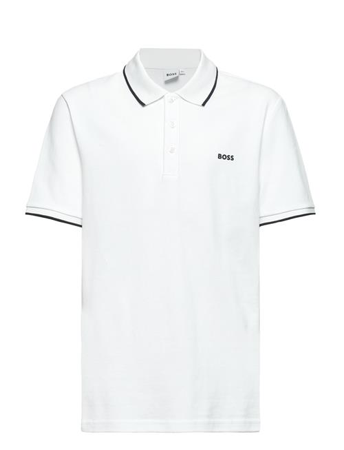 BOSS Short Sleeve Polo BOSS White