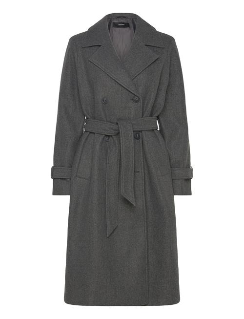 Vero Moda Vmfortunevega Long Trenchcoat Ga Noos Vero Moda Grey