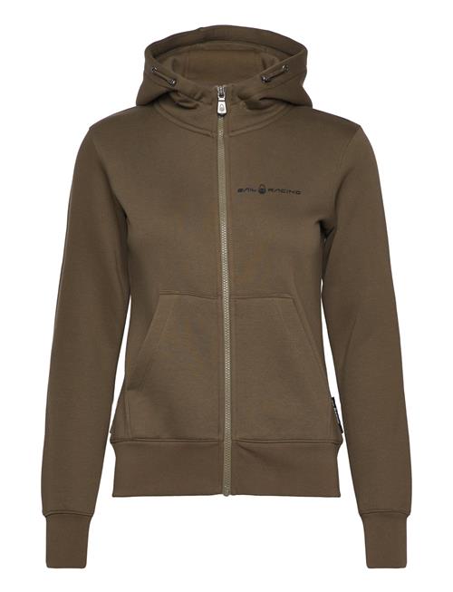 Se Sail Racing W Gale Logo Zip Hood Sail Racing Khaki ved Booztlet