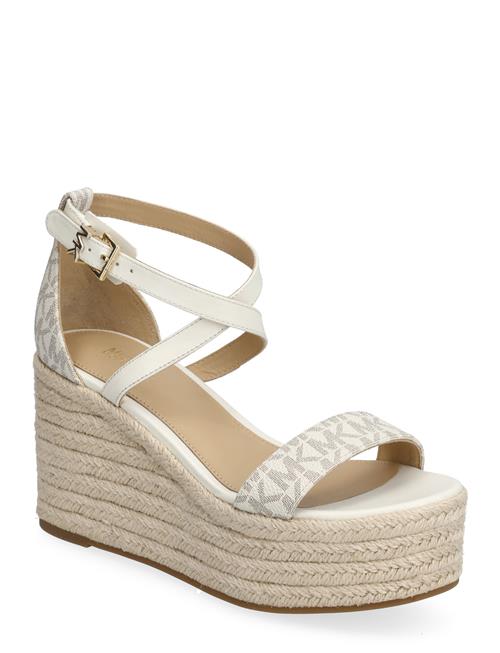 Michael Kors Serena Wedge Espadrille Michael Kors Cream