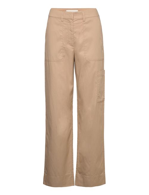 Se GANT Relaxed Cargo Pants GANT Brown ved Booztlet