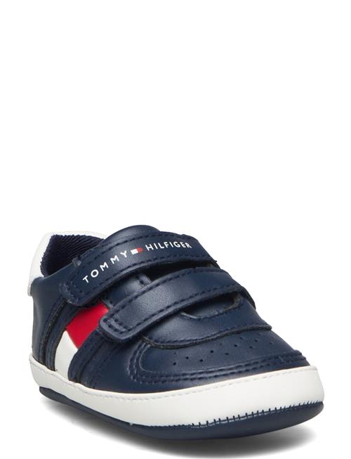 Tommy Hilfiger Crib Shoes With Velcro Tommy Hilfiger Navy