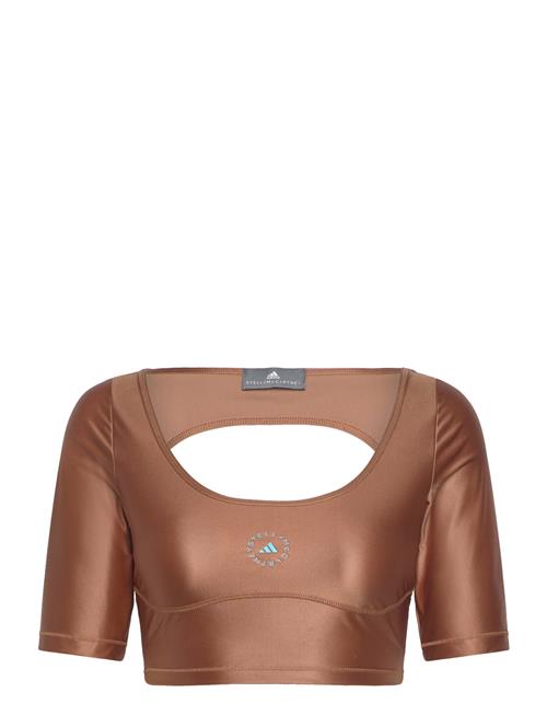 Se adidas by Stella McCartney Asmc Crop Adidas By Stella McCartney Brown ved Booztlet