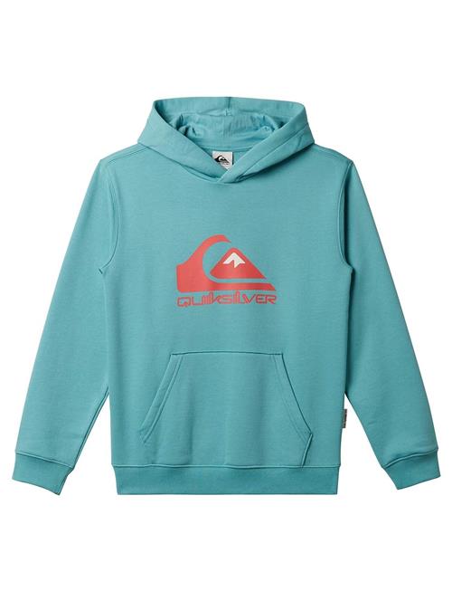 Se Quiksilver Big Logo Hoodie Youth Quiksilver Blue ved Booztlet