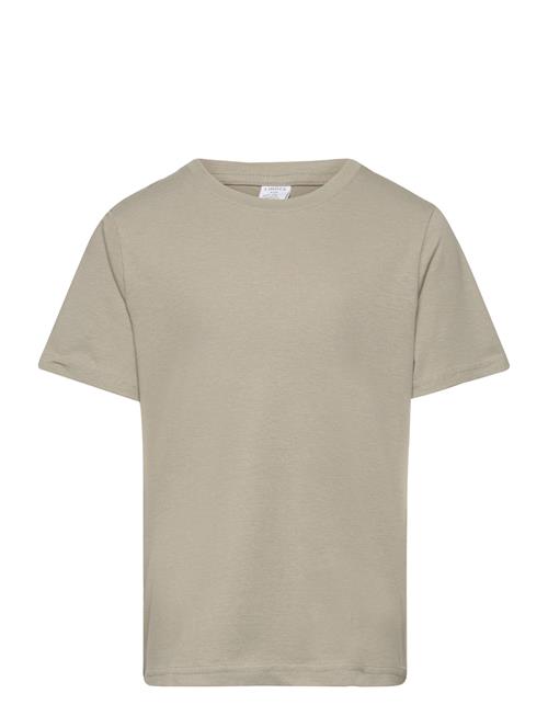 Se Lindex T Shirt Regular Solid Lindex Khaki ved Booztlet