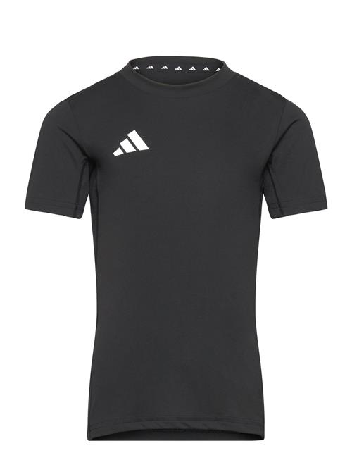 Se adidas Sportswear J Team Tee Adidas Sportswear Black ved Booztlet